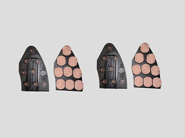 300-350km/h及350km/h以上動車組非燕尾型粉末冶金閘片